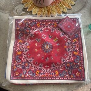 Brighton Multicolor Bandana Love Tote New in Package